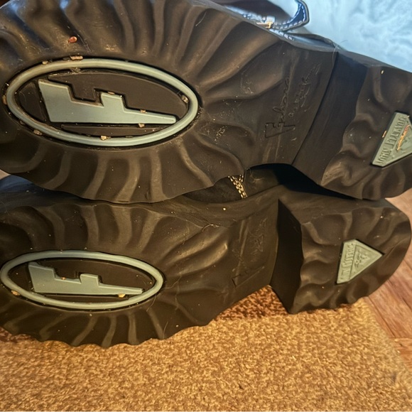 John Fluevog Black Bond Girl amazing boots - Picture 8 of 9